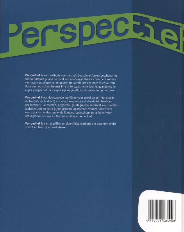 Perspectief Havo/vwo deel 3 Leer-opdrachtenboek achterkant