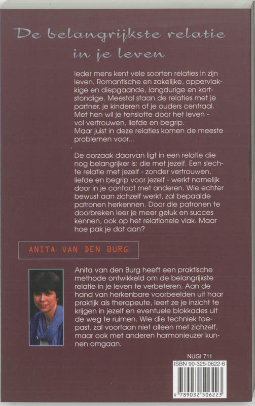 De belangrijkste relatie in je leven De belangrijkste relatie in je leven achterkant
