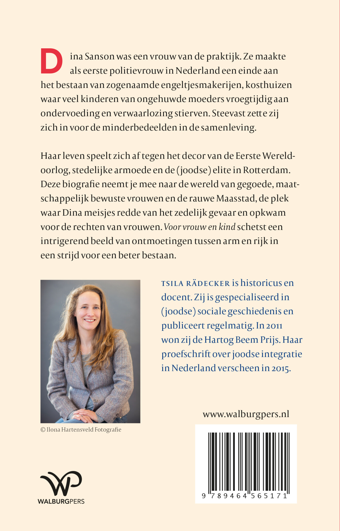 Voor vrouw en kind achterkant