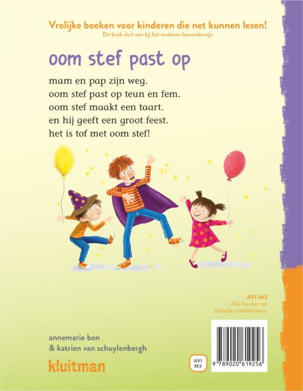 Oom stef past op / Lees lees lees achterkant