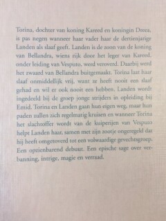 Het zwaard van Bellandra achterkant