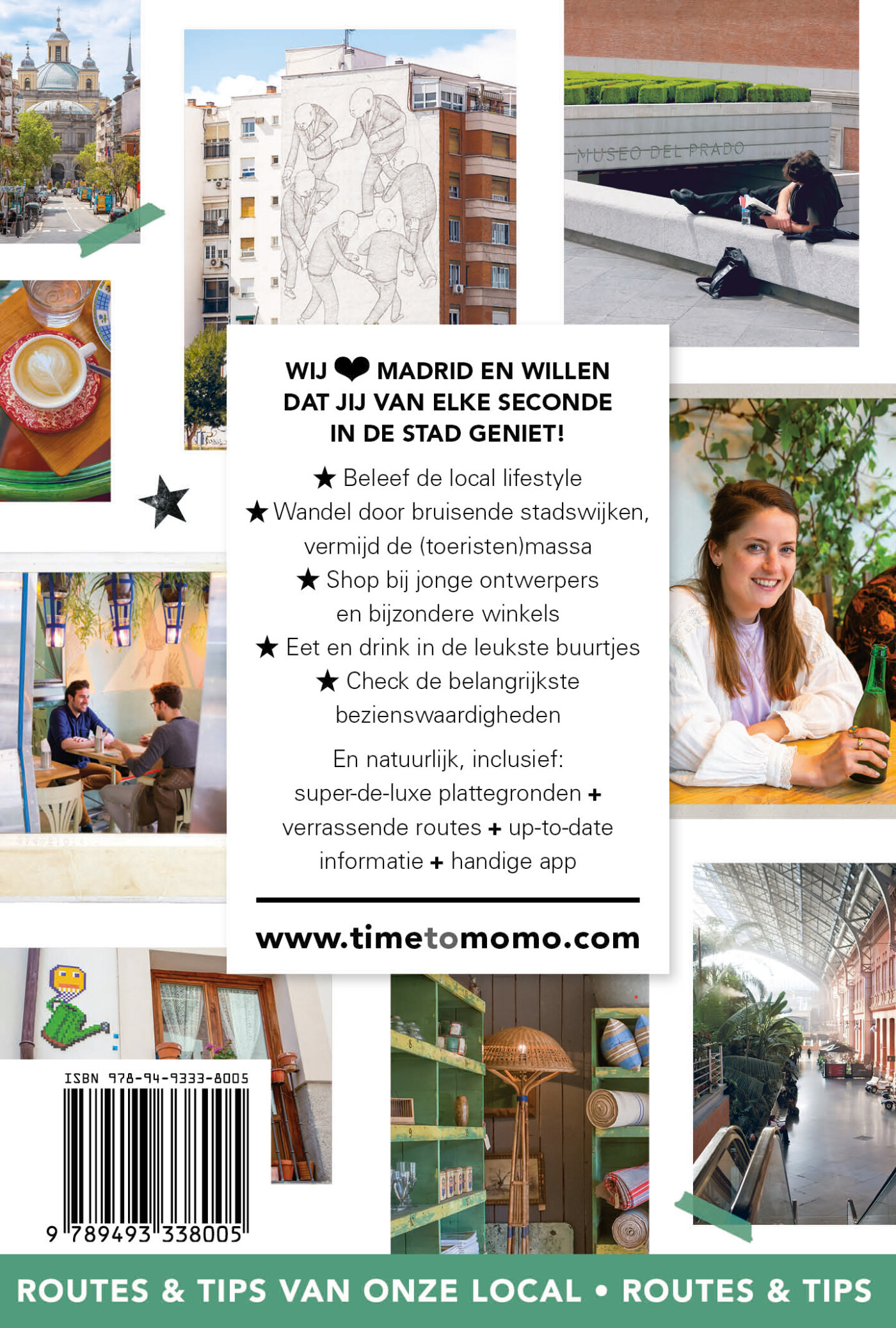 Madrid / time to momo achterkant