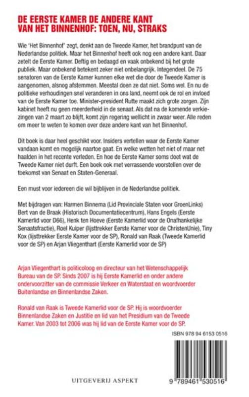 De Eerste Kamer achterkant
