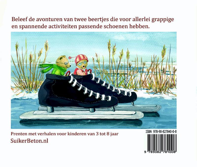 Het schoenenboek achterkant