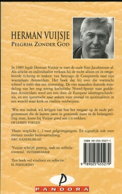 Pelgrim zonder god achterkant