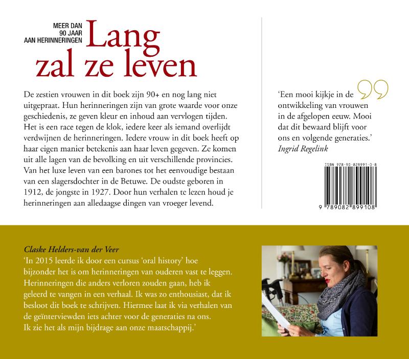 Lang zal ze leven achterkant