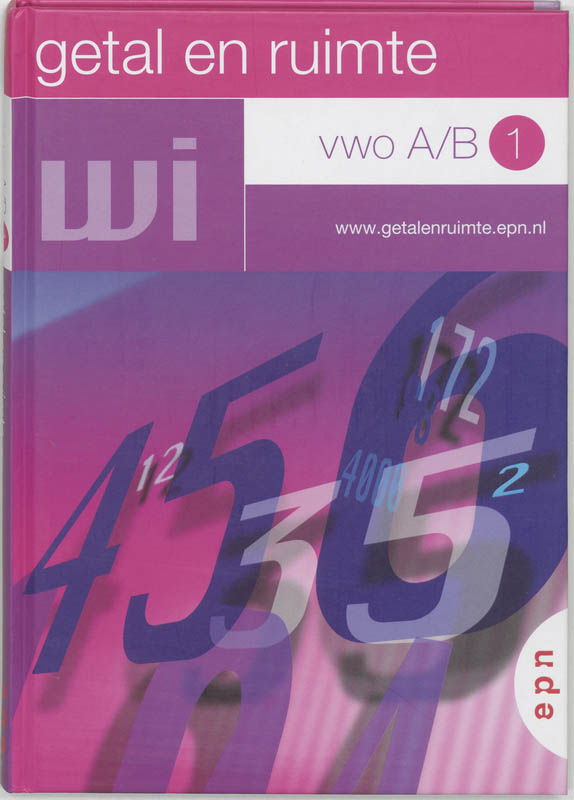 boekenbalie_9789011078314_cover Getal en Ruimte / Vwo A/B 1