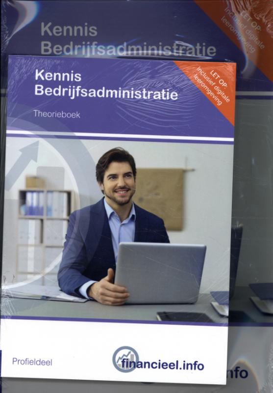 Financieel.info - Kennis Bedrijfsadministratie - set van theorieboek en werkboek Editie 2019