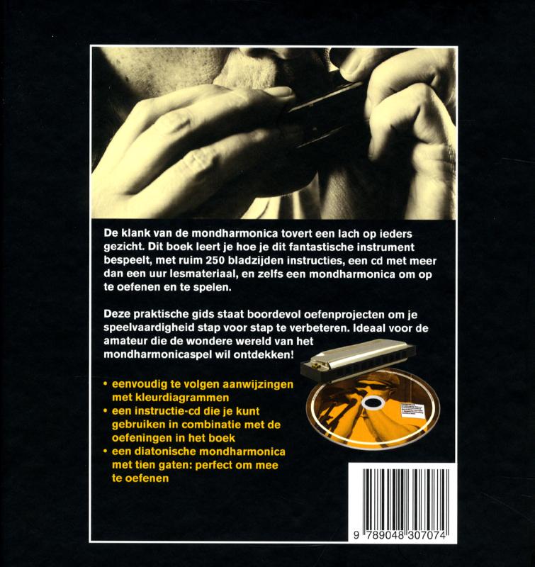 Leer mondharmonica spelen achterkant