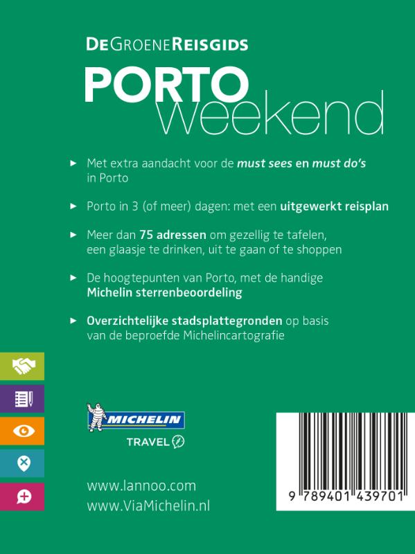 De Groene Reisgids Weekend  -   Porto achterkant
