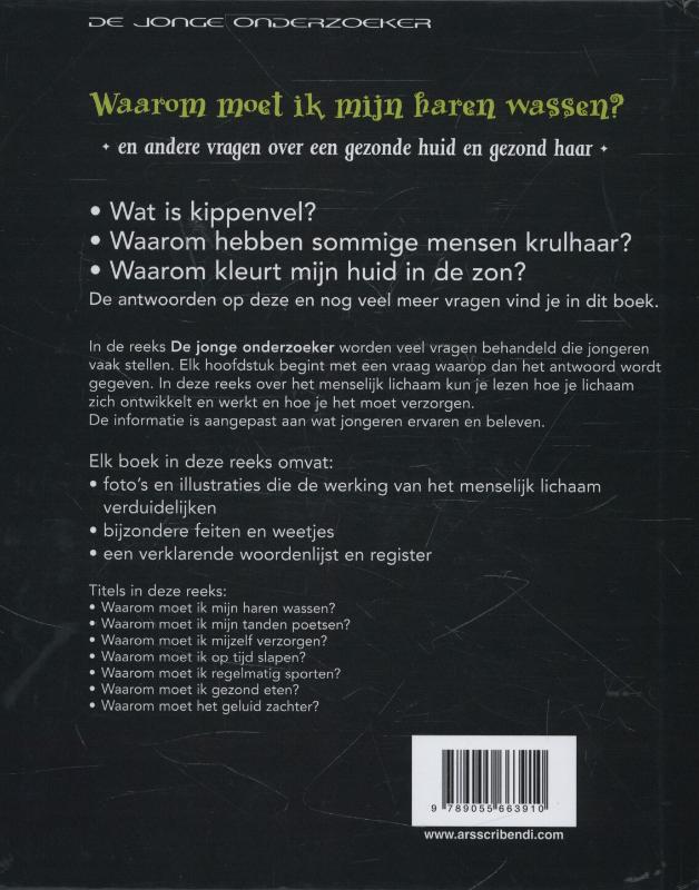 Waarom moet ik mijn haren wassen? / Waarom moet ik... achterkant