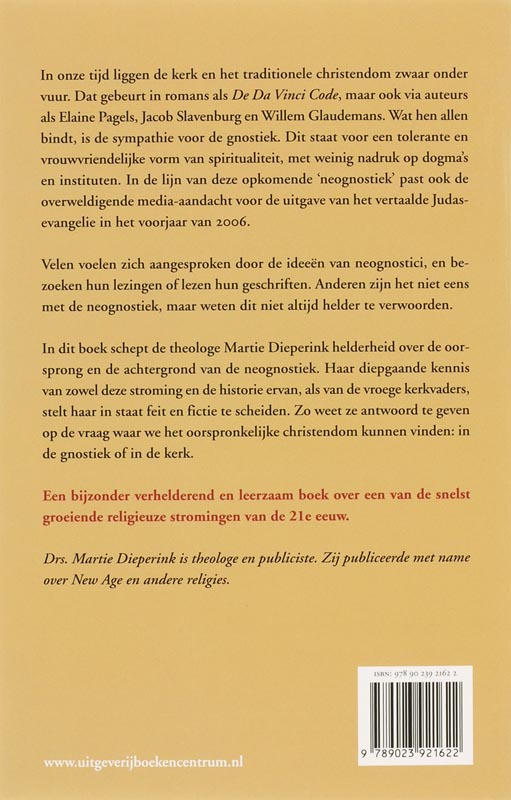 OP ZOEK NAAR HET OORSPRONKELIJKE CHRISTENDOM achterkant