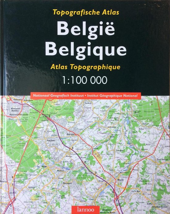 Topografische atlas van België - Atlas Topographique Belgique