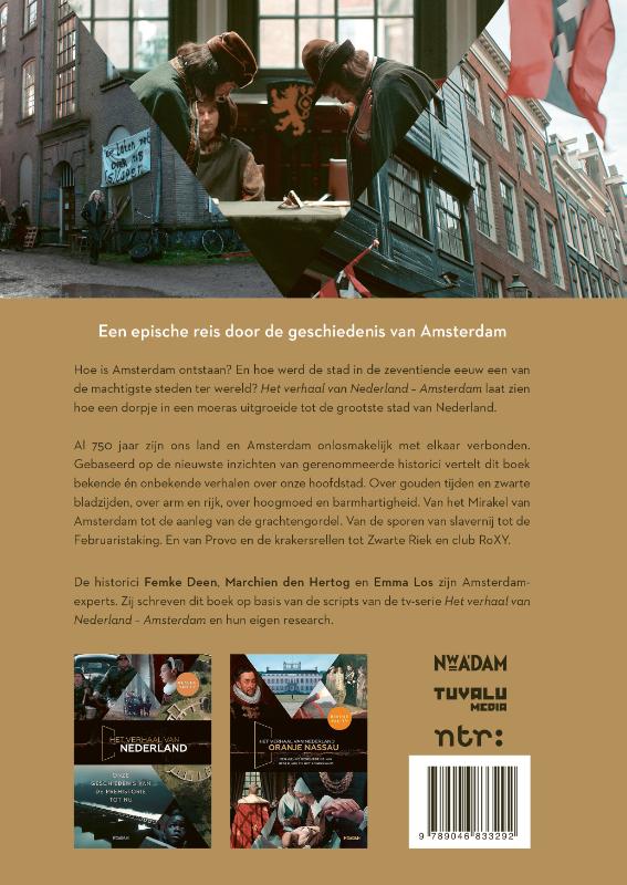 Amsterdam / Het verhaal van Nederland achterkant