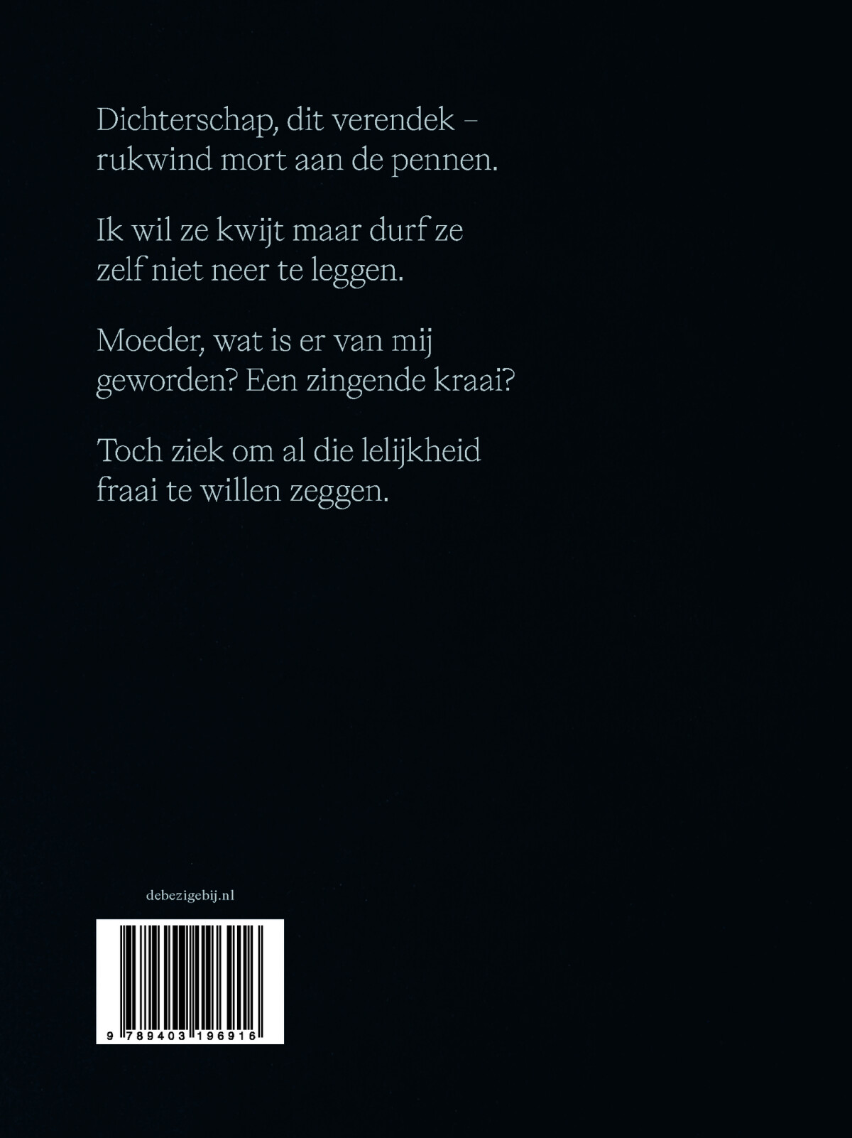 Vlerk achterkant