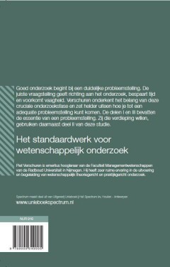 Probleemstelling voor een onderzoek achterkant