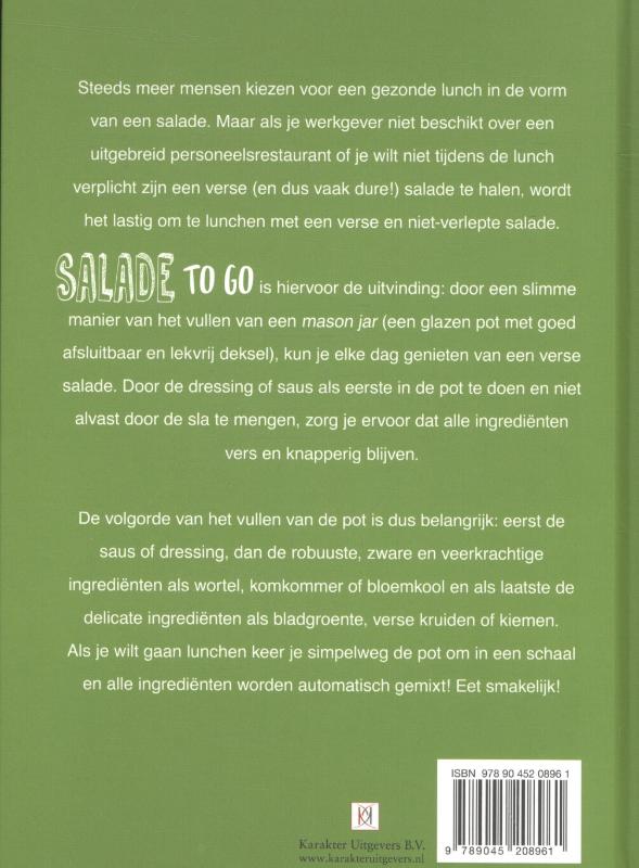 Salade to go achterkant