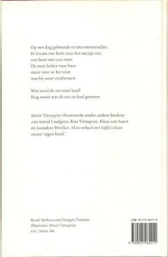 Klein verhaal over liefde achterkant