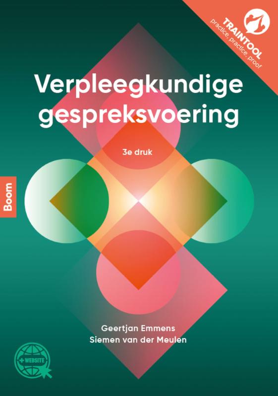 boekenbalie_9789024437207_cover Verpleegkundige gespreksvoering, 3e druk, incl. TrainTool