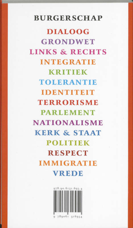 Vrijheid, gelijkheid, burgerschap achterkant