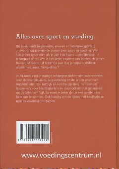 Alles over sport en voeding / Weet wat je eet achterkant