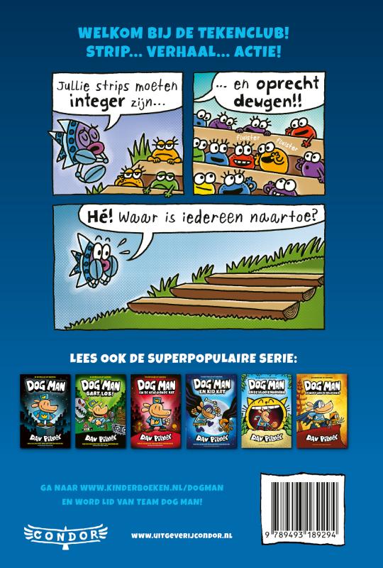 Kleine Karels tekenclub / Kleine Karels Tekenclub / 2 achterkant