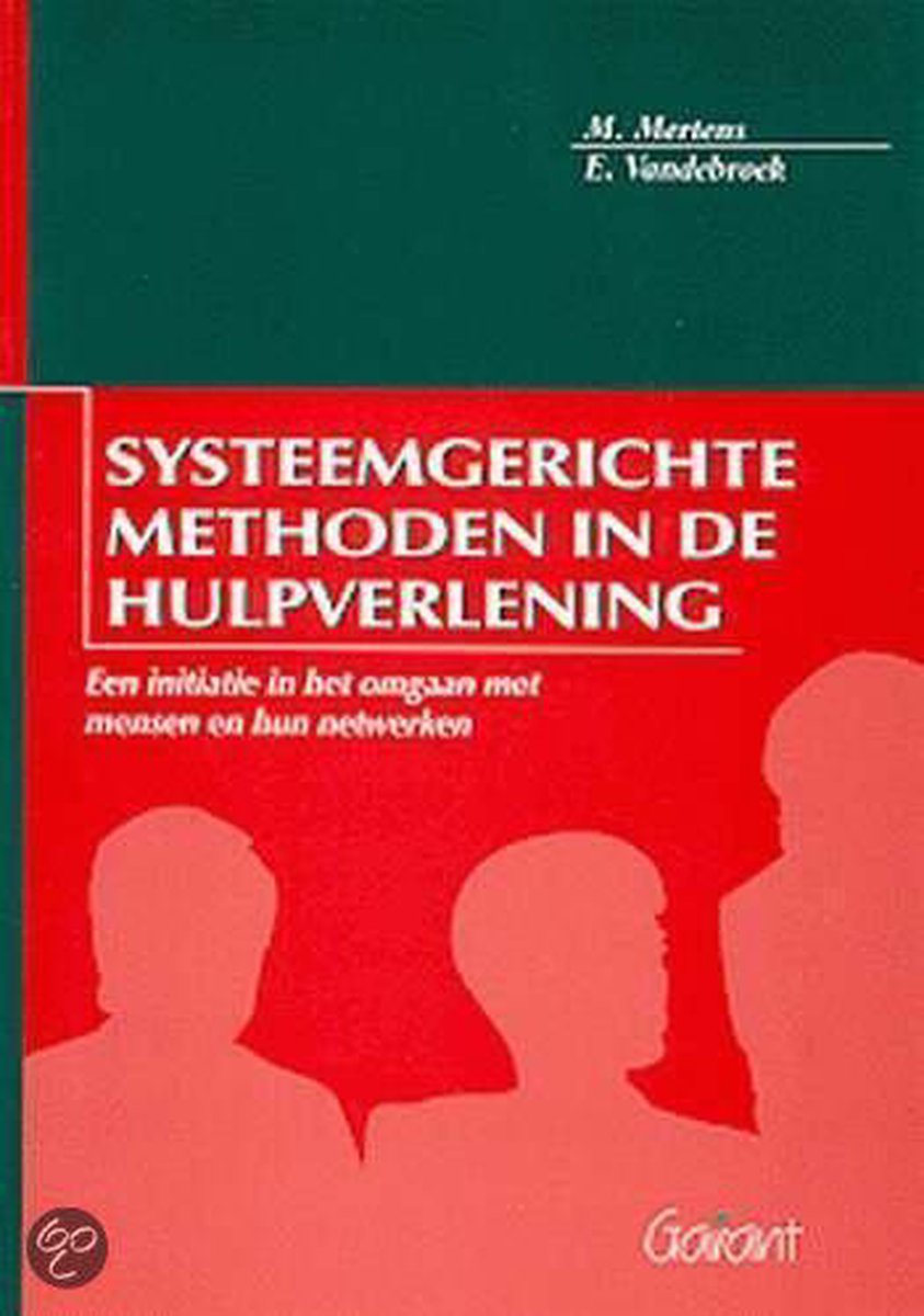 boekenbalie_9789053506233_cover Systeemgerichte methoden in de hulpverlening. Een initiatie in het omgaan met mensen en hun netwerken
