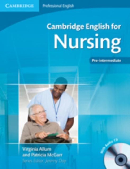 boekenbalie_9780521141338_cover Cambridge English for Nursing Pre-intermediate Student's Boo