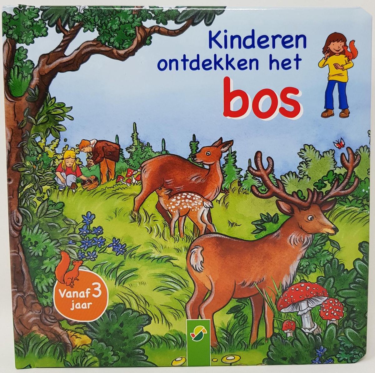 Kinderen ontdekken het bos - boek - kinderboek - leerzaam - educatief - voorlezen - vanaf 3 jaar oud