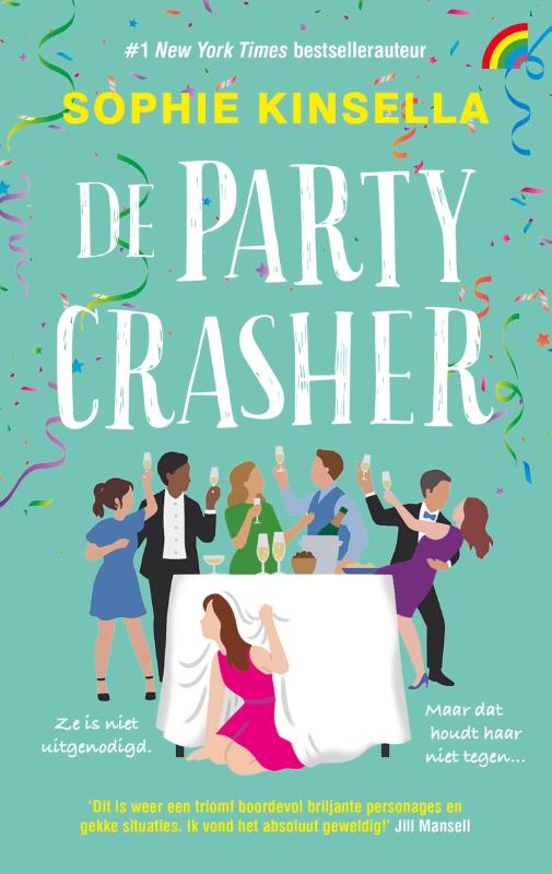 Sophie Kinsella De Partycrasher / Rainbow Pocketboeken / 1570
