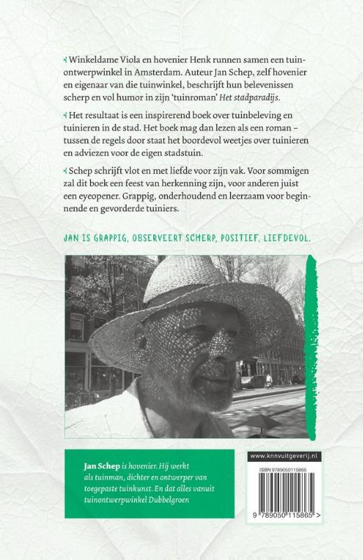 Het stadsparadijs Het stadsparadijs achterkant