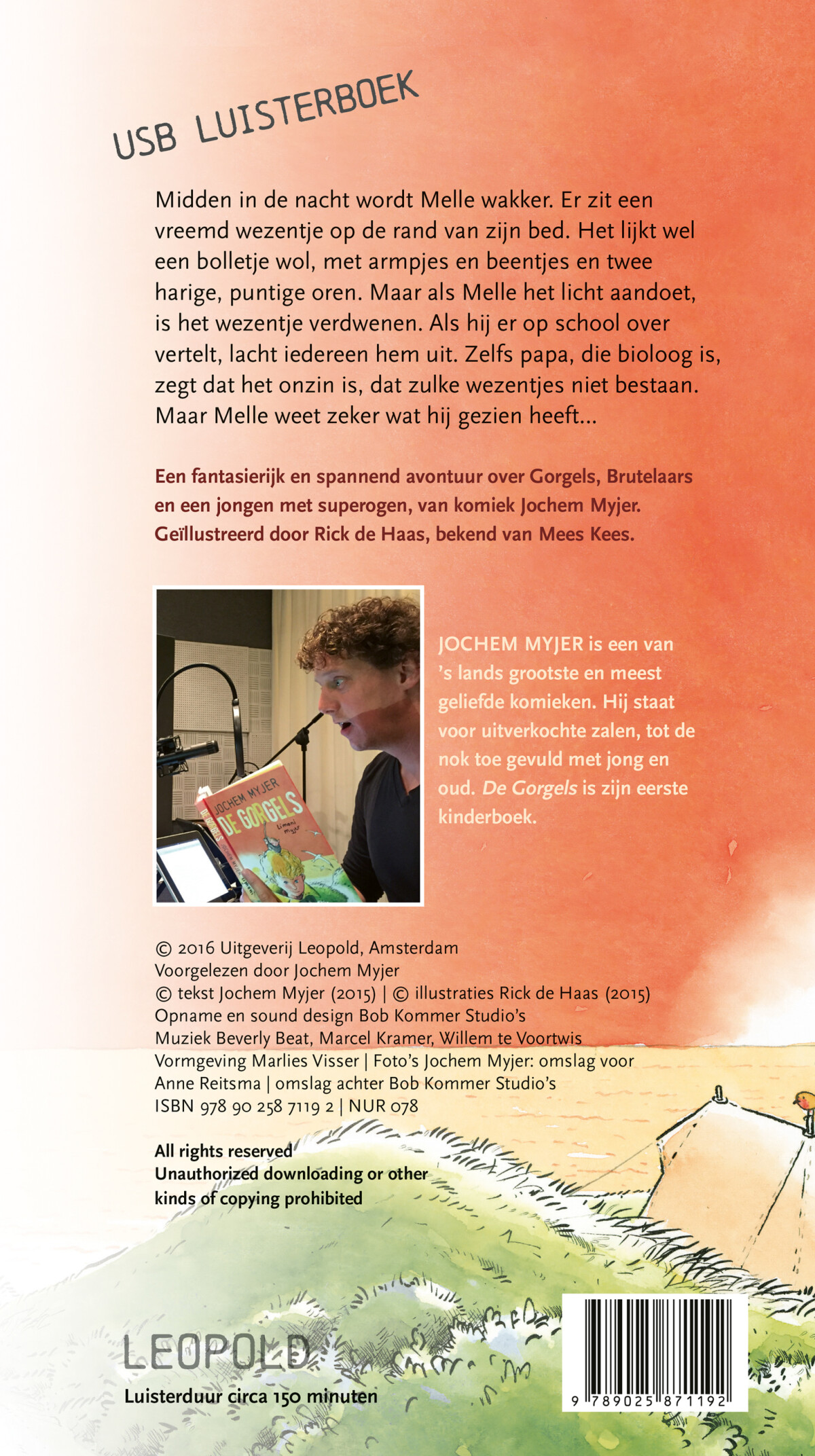 Gorgels USB Luisterboek achterkant