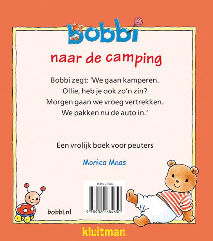 Bobbi naar de camping / Bobbi achterkant
