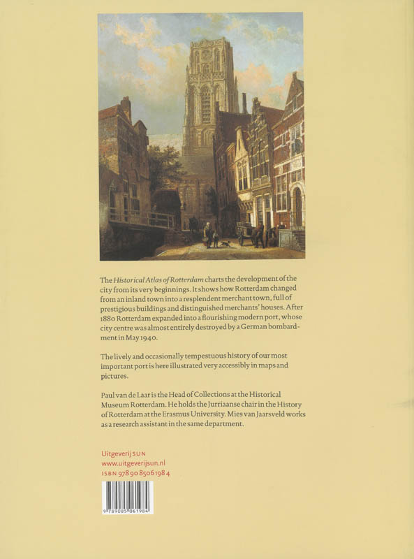 Historical Atlas of Rotterdam achterkant