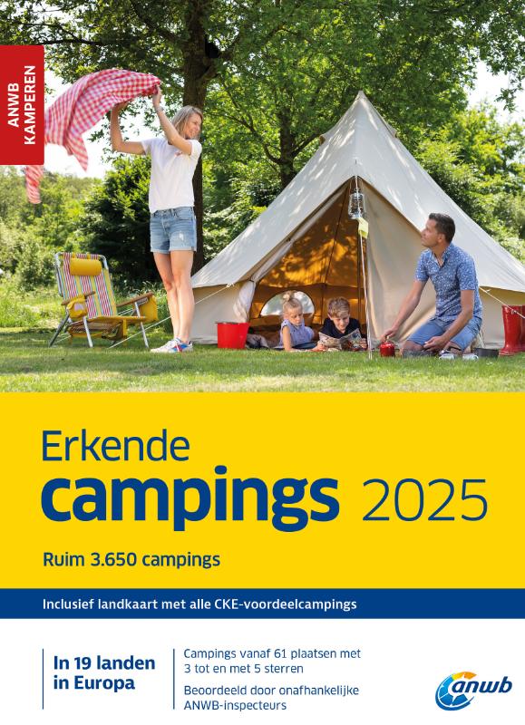 Erkende Campings 2025 / ANWB Campinggids