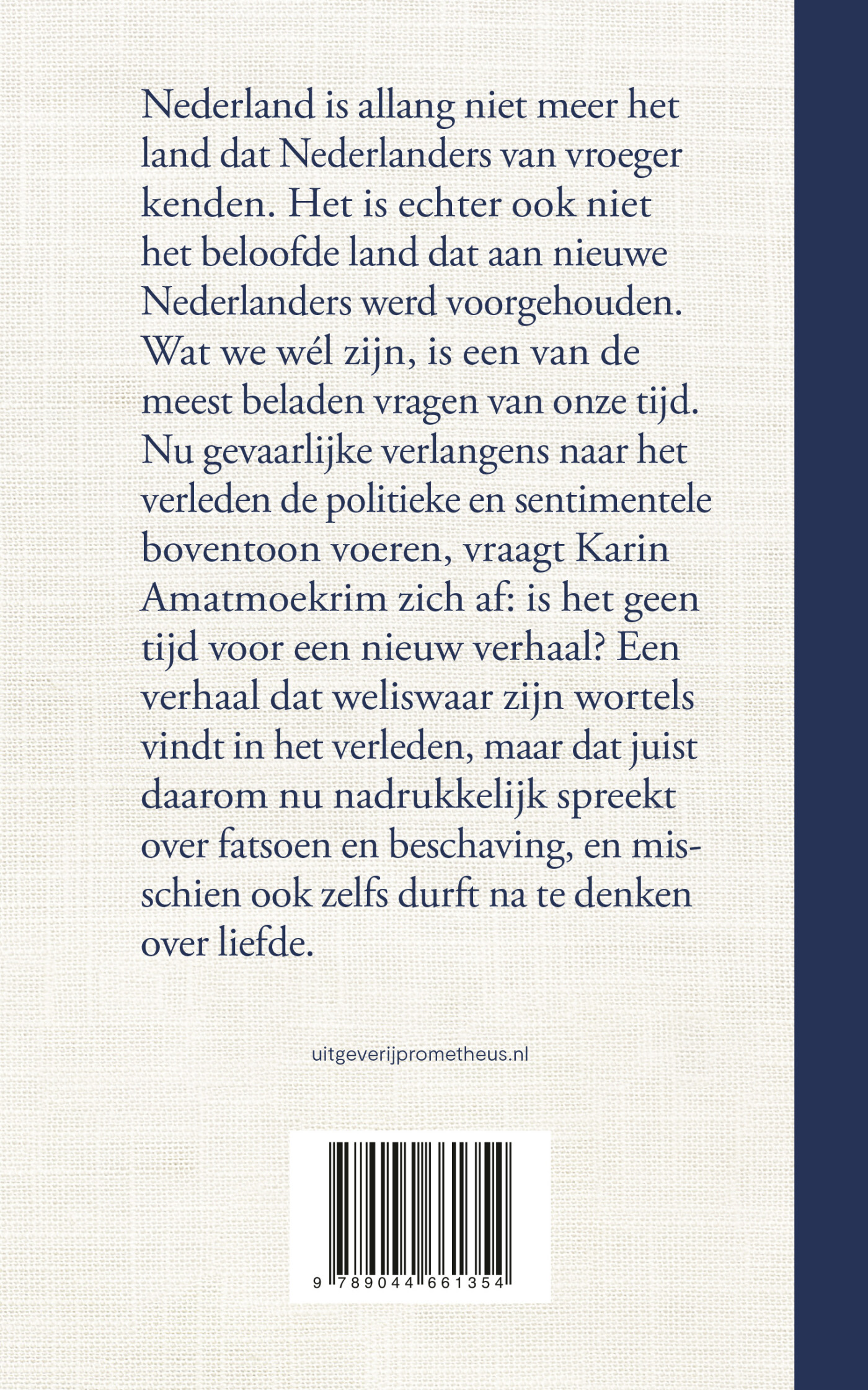 Grenzend aan liefde achterkant