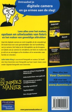 Digitale foto's maken voor Dummies / Voor Dummies Digitale foto's maken voor Dummies / Voor Dummies achterkant
