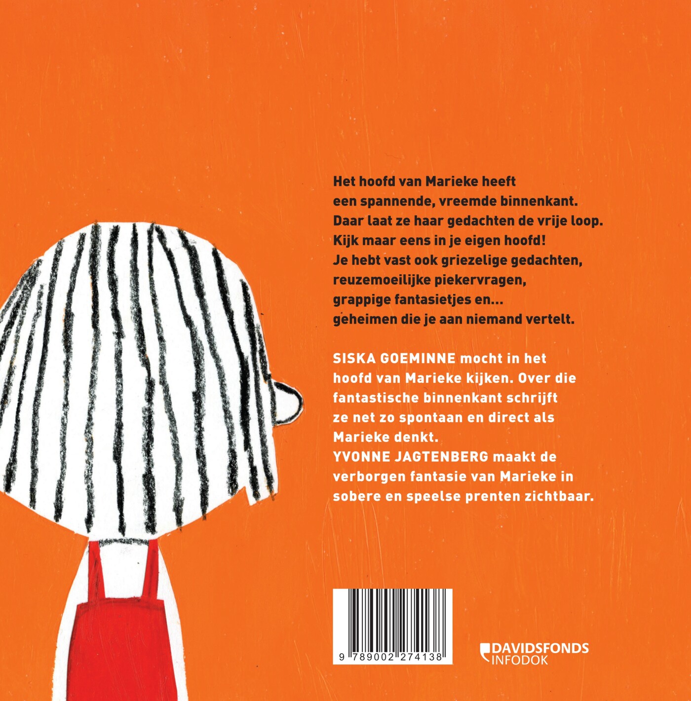 Het hoofd van Marieke achterkant