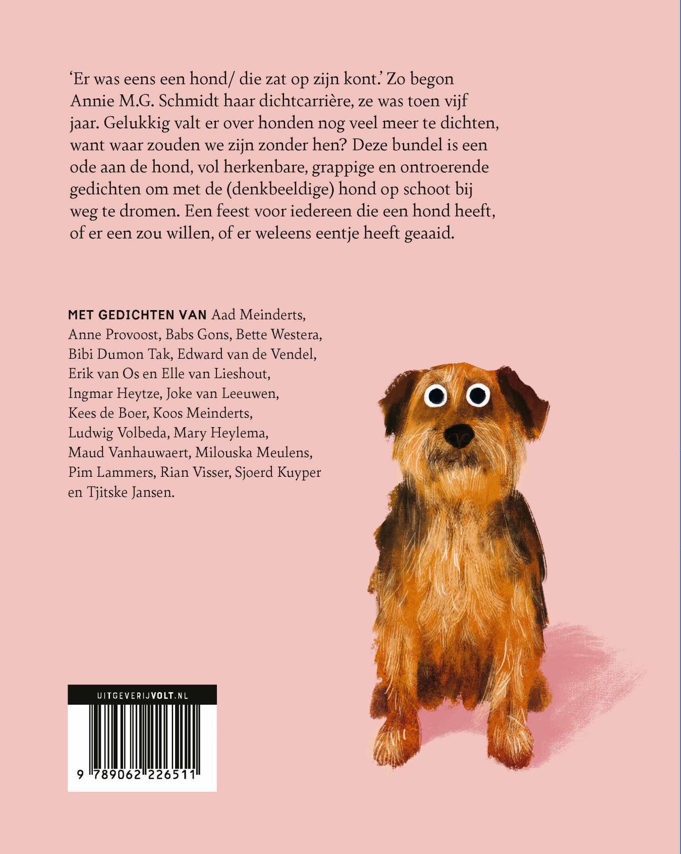 Er was eens een hond die zat op z’n kont achterkant