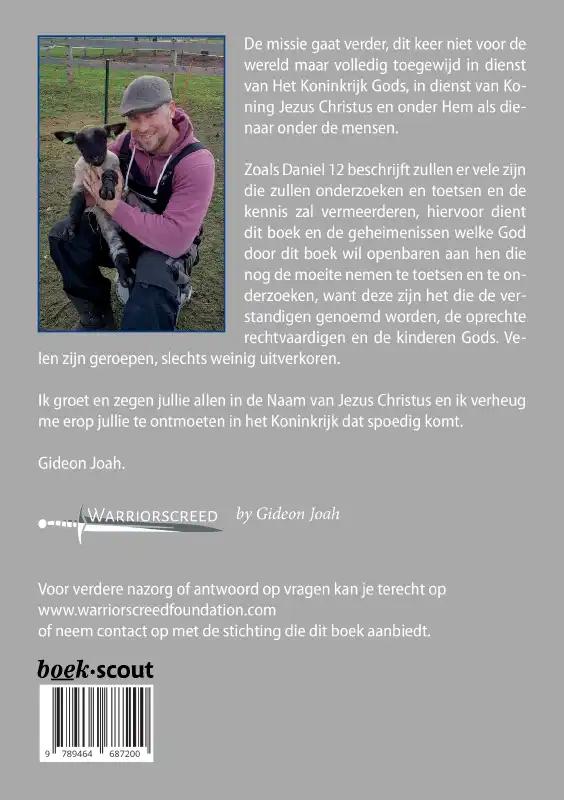 Warrior’s Tale 2, van grauw grijs tot zuiver wit achterkant