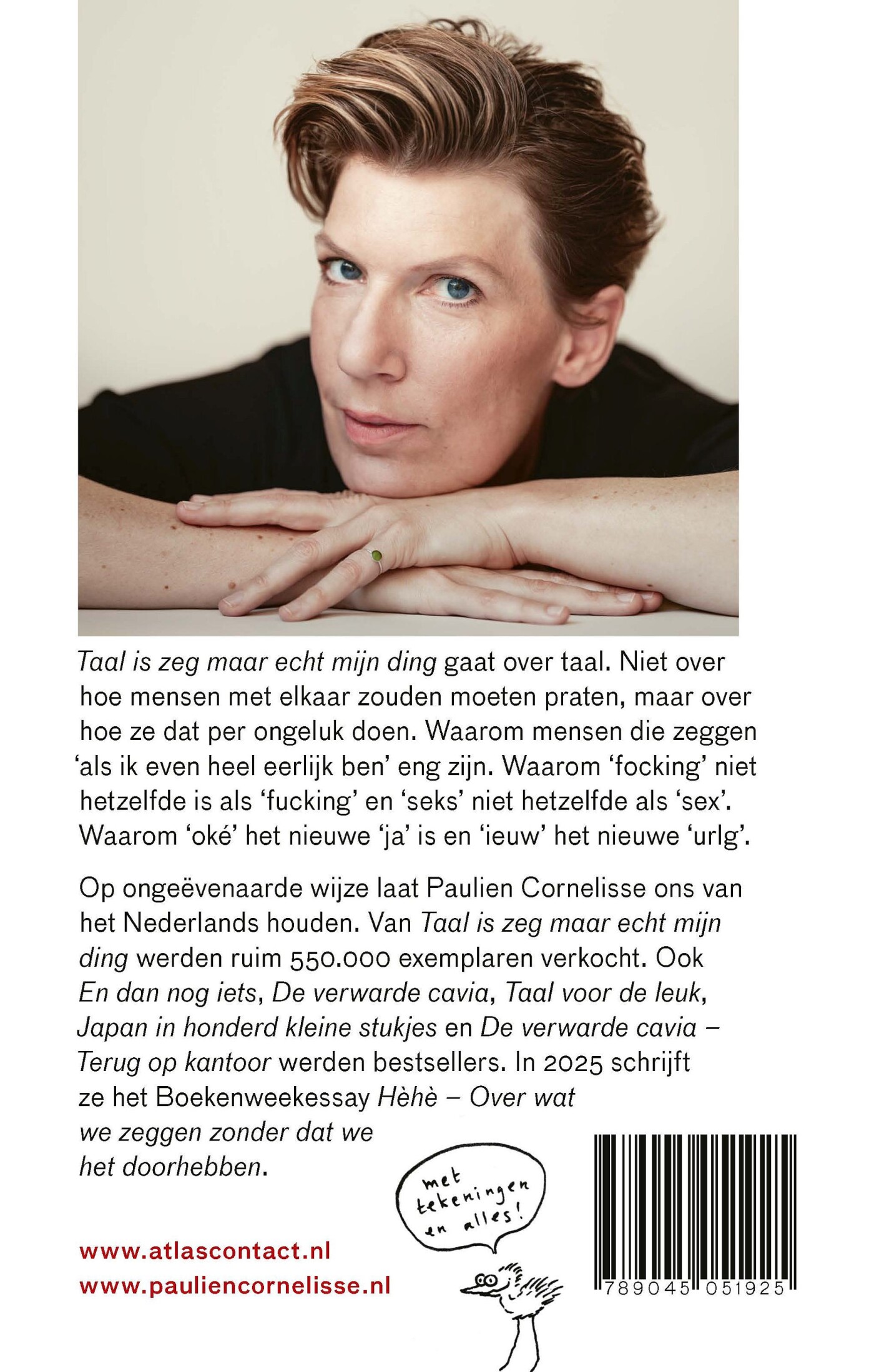 Taal is zeg maar echt mijn ding achterkant