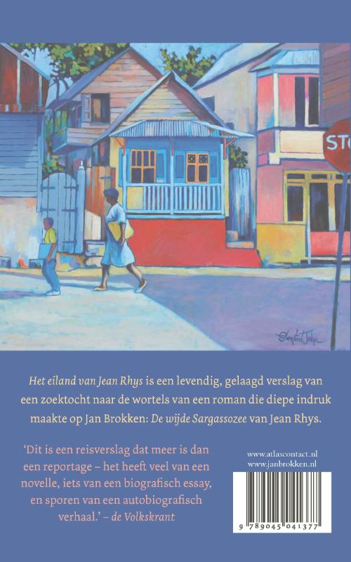 Het eiland van Jean Rhys achterkant