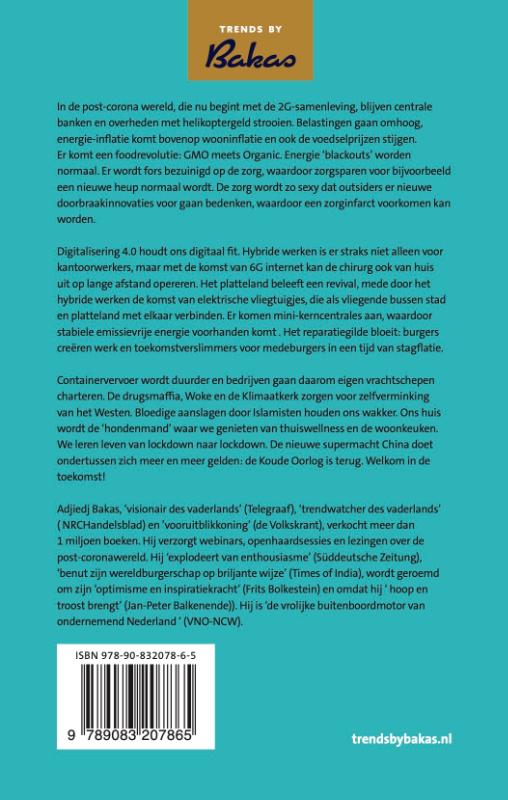 Het tijdperk van chaos achterkant