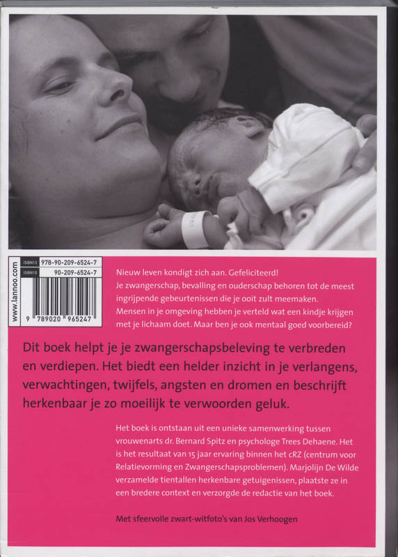 Het geluk zwanger te zijn Het Geluk Zwanger Te Zijn achterkant