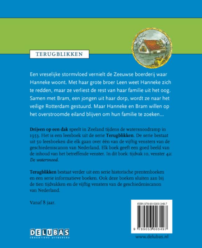 Drijven op een dak / Terugblikken leesboeken / 42 Drijven op een dak / Terugblikken leesboeken / 42 achterkant