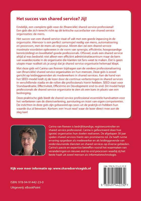 Het succes van shared services? Jij! achterkant