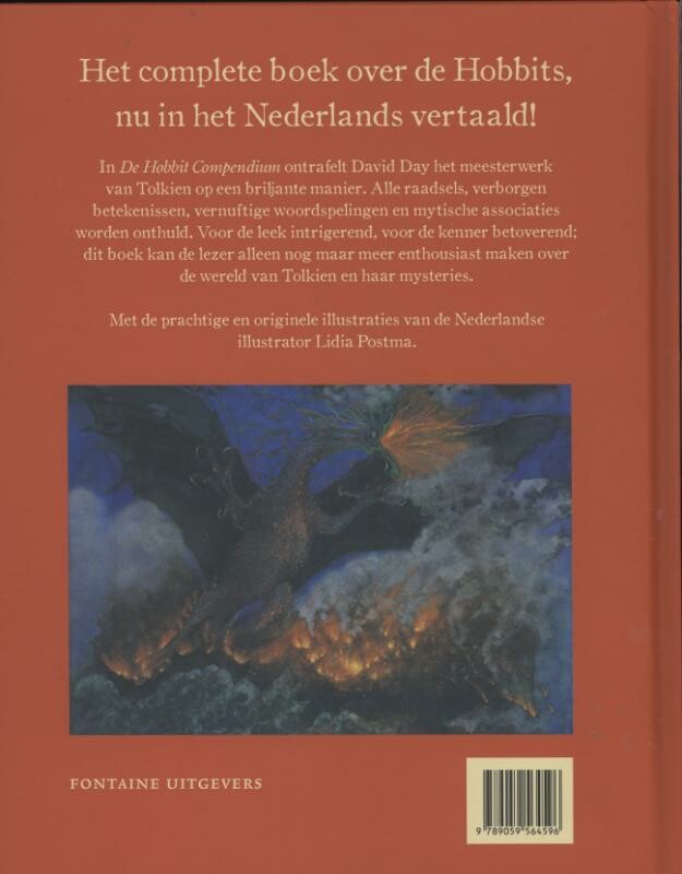 De hobbit compendium achterkant
