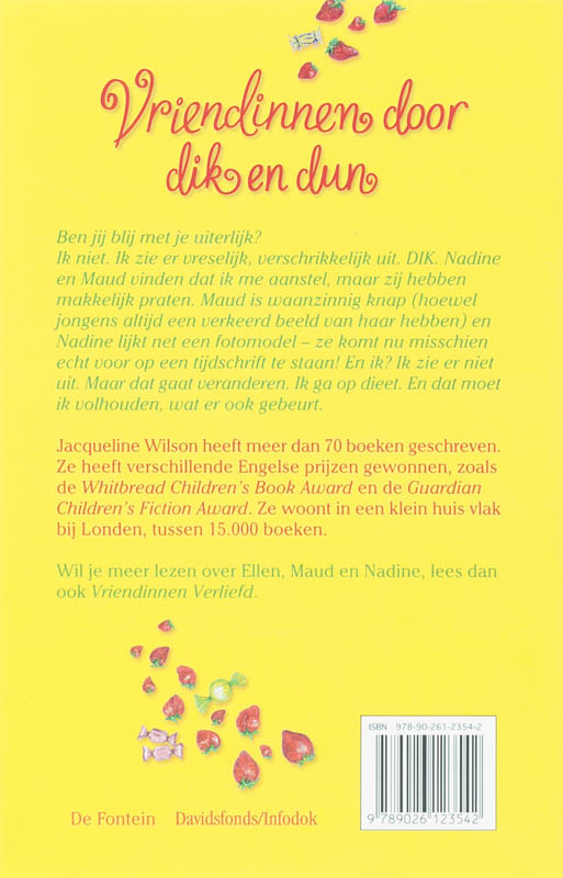Vriendinnen Door Dik En Dun achterkant