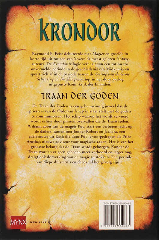 Traan der goden / Krondor / 3 achterkant