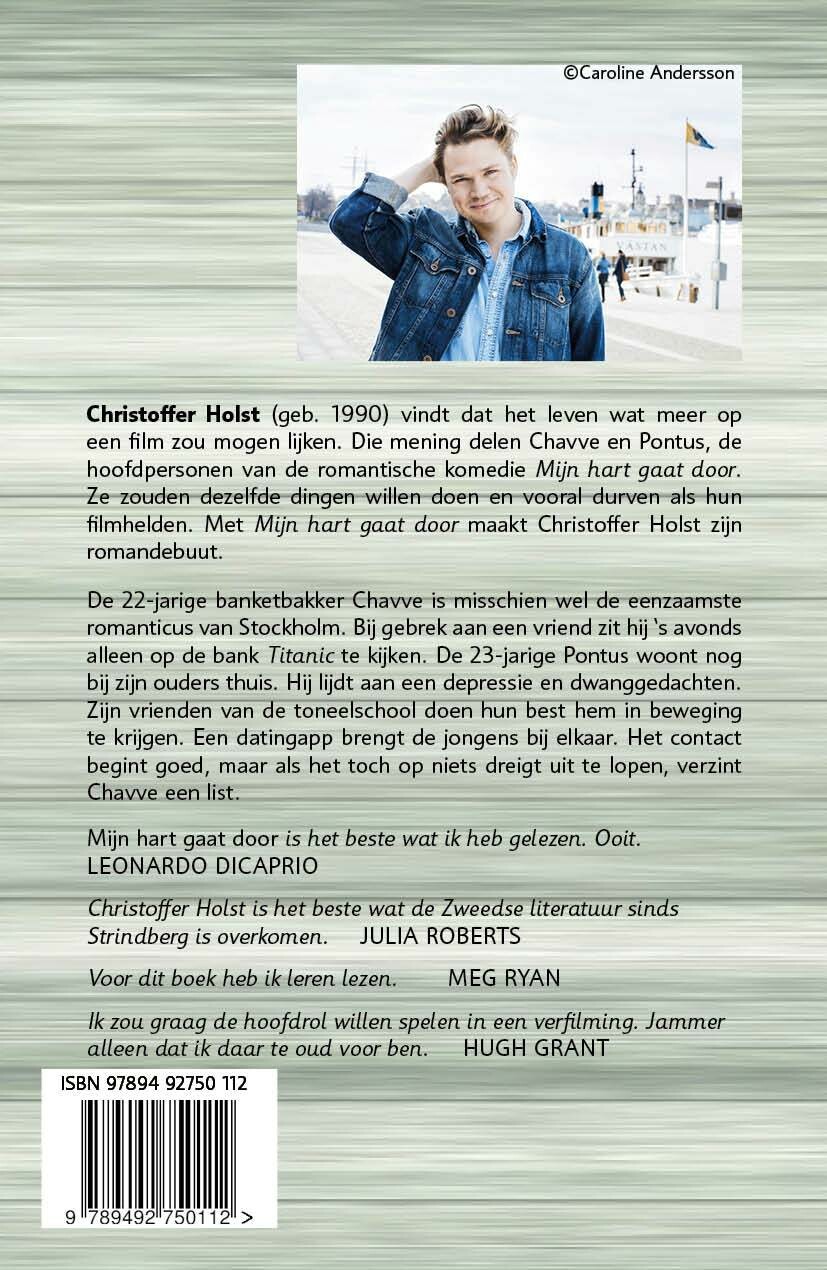 Mijn hart gaat door achterkant
